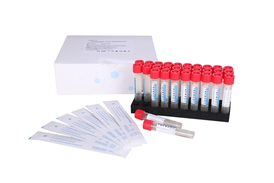 6ml Disposable Nasal Swab Kit Nylon Culture Swabs And Transport Tubes
