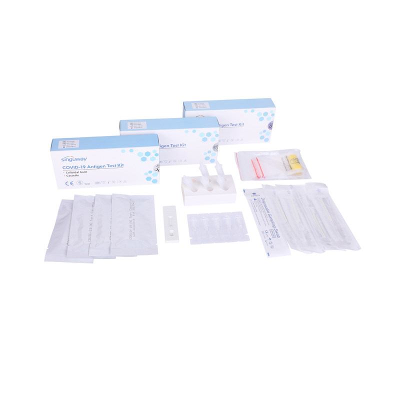 High Accuracy Self Test Antigen Kit Nasal Swab Ag Saliva Rapid Test