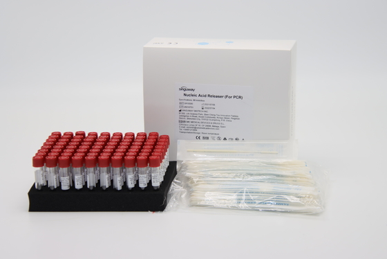 Virus Extraction Biological Sample Release Reagent Pharynx Swab PCR Clean Up Kit CE