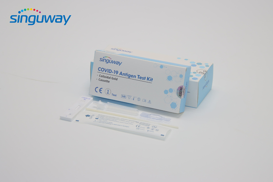 One Step Rapid Self Test Kit Colloidal Gold H Pylori Antigen Rapid Test Cassette