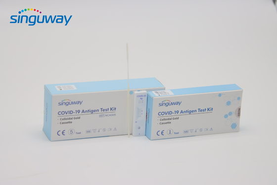 Rapid Nasal Antigen Test Kit Colloidal Gold High Precision Home Use
