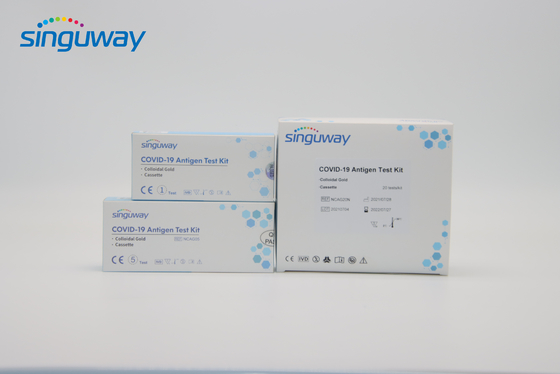 Qualitative PCR Rapid Antigen Self Test Kit 99.4% Specificity Fast Reaction