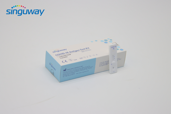 One Step 15 Minutes Qualitative Rapid Antigen Self Test Kit Europe Approved