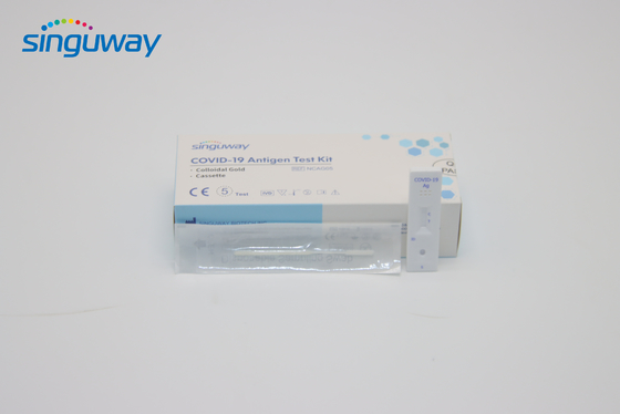 High Sensitivity Manual RT PCR Rapid Antigen Self Test Kit Cassette