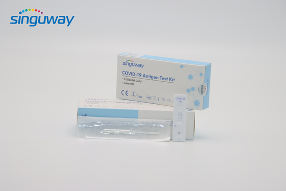 CE Coronavirus Ag Antigen Rapid Test Cassette Swab Convenient Personal Test