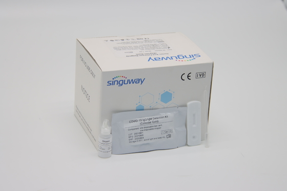 High Sensitivity Disposable Self Rapid Antibody Test Kit Cassette ISO13485