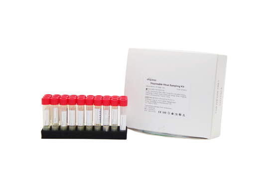 3mL Transport Medium Disposable Virus Sampling Kit Nasal Swab Collection Kit ISO9001