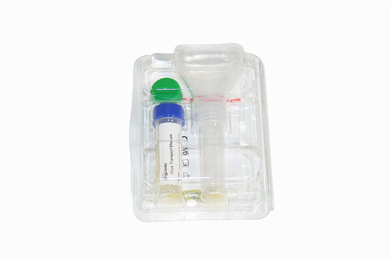 Transparent Disposable Saliva Sampling Sterile Swab Tube RNA DNA Collection Kit Saliva