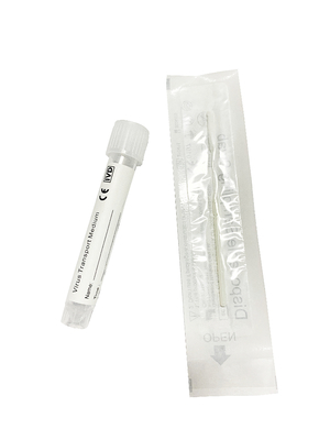 OEM VTM Disposable Virus Sampling Kit 7ml Viral Media Transport Tubes
