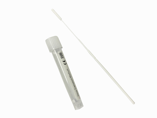 Nasal Throat Nylon Flocked VTM Swab Kit Viral Transport Medium Tube With Swab
