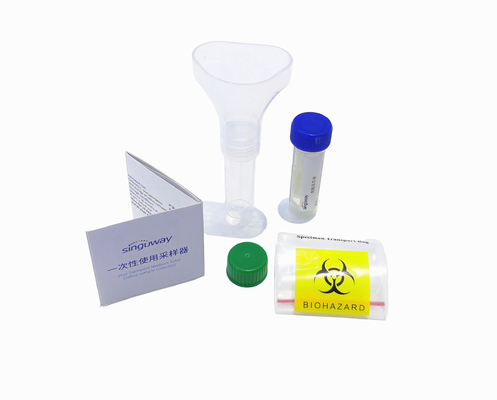 Singuway PP Viral Transport Medium Tube Disposable Saliva Collection Funnel