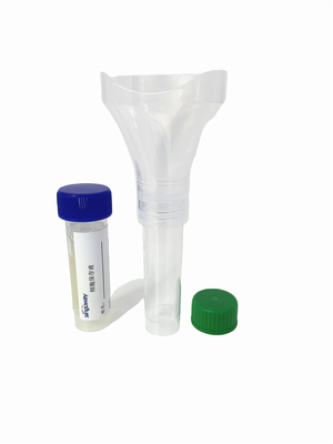 Disposable 5ml 10ml Tube DNA Saliva Collection Kits With 2ml Solution