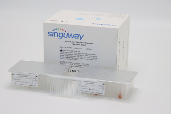 Unique Buffer System Viral DNA Extraction Kit Plastic High Pure RNA Isolation Kit CE