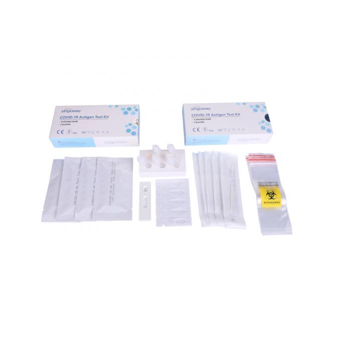 High Accuracy Self Test Antigen Kit Nasal Swab Ag Saliva Rapid Test