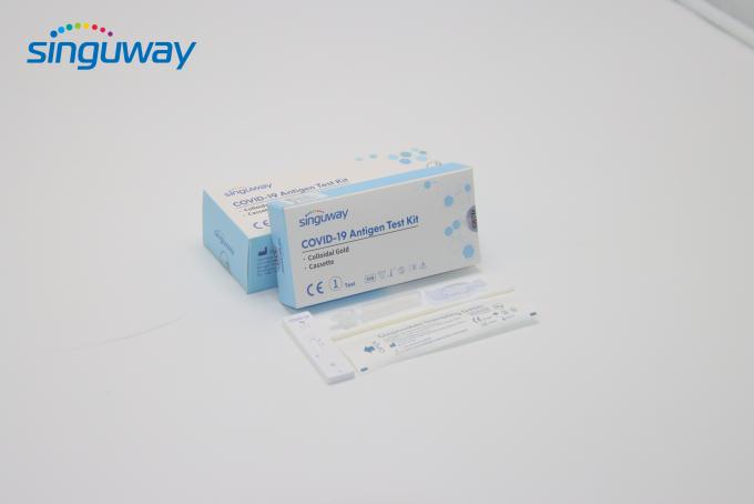 ISO9001 Rapid Antigen Self Test Kit Nasal Swab Lab RT PCR Home Test Kit